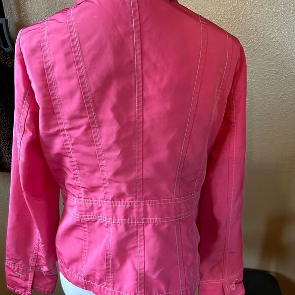 Tribal pink jacket zip up pockets size 10 and lightweight - Picture 4 of 6